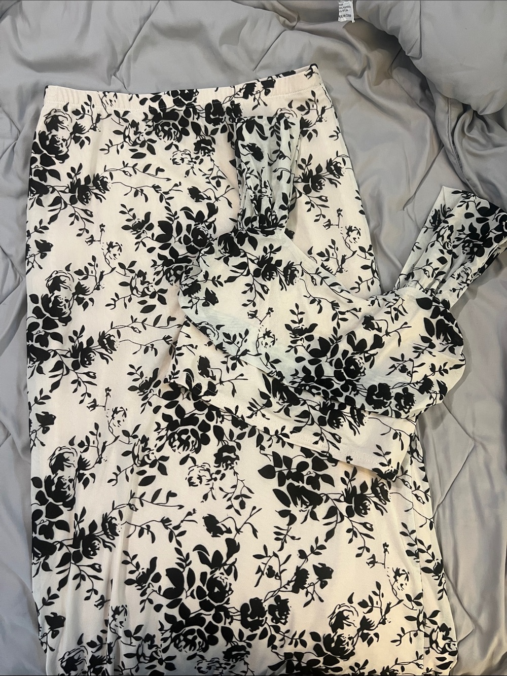 Cider velvet Floral Women's set